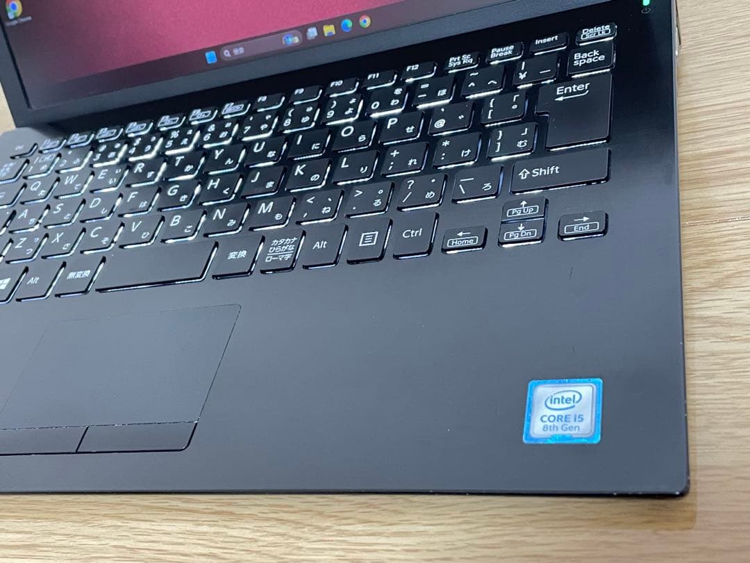 VAIO FHD液晶 Core i5-8250U 8GB SSD 256GB