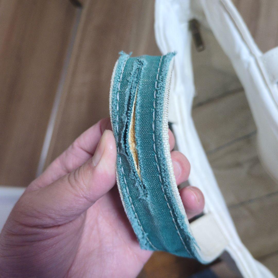 80s　USA製　エルエルビーン　トート　バック　ジップトップ　ジッパー　襤褸