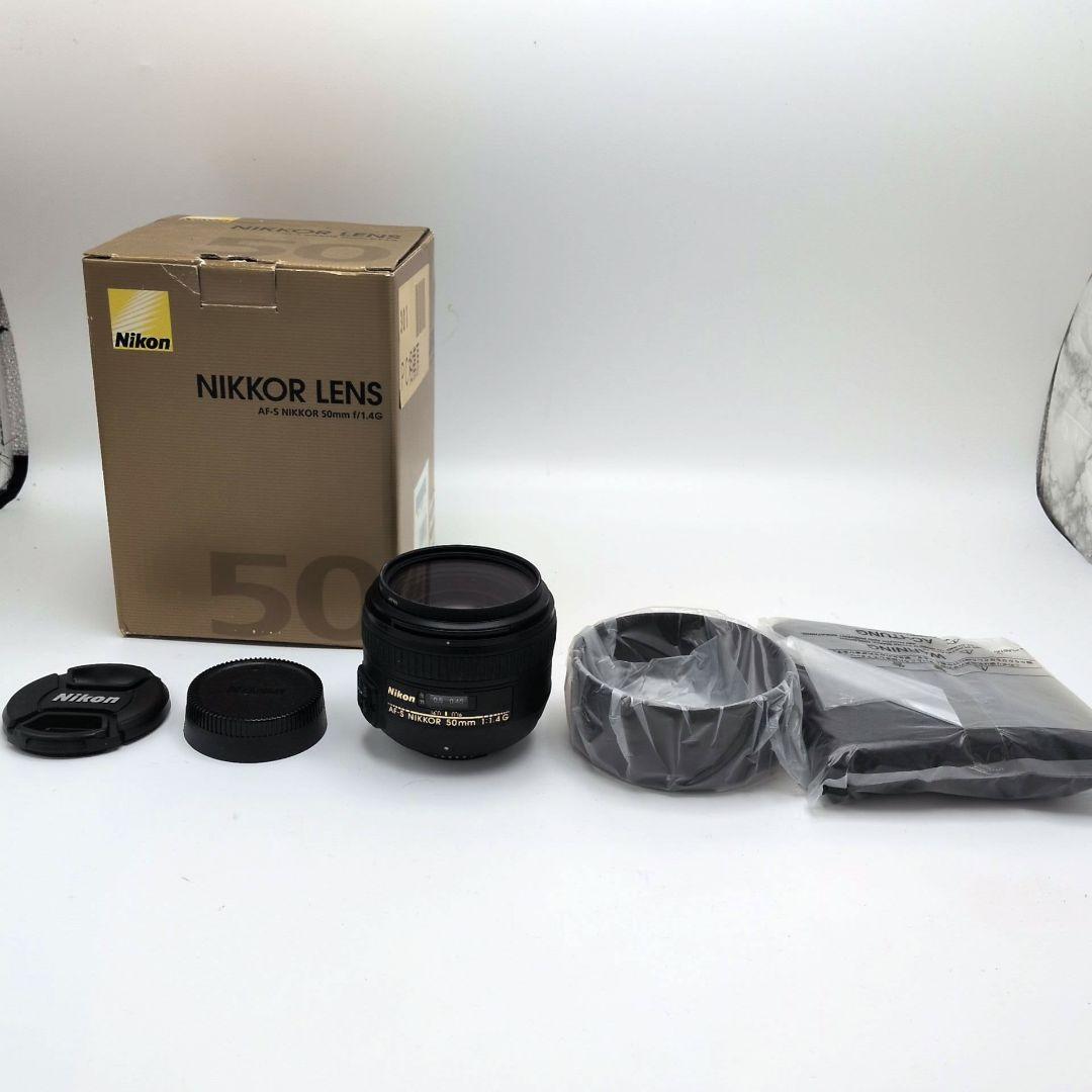 【美品】Nikon AF-S NIKKOR 50mm f/1.4G レンズ