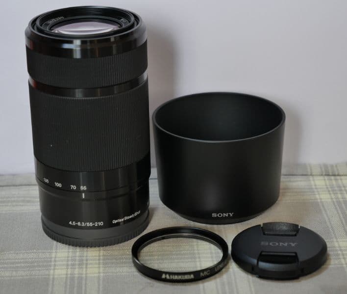 超美品 Sony 55-210mm f4.5-6.3レンズ