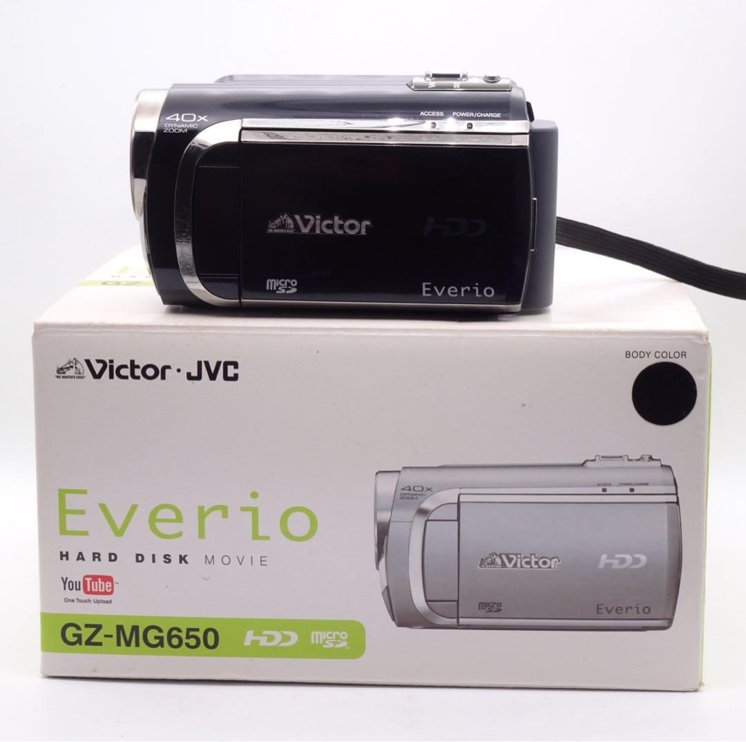 【完動美品】 Victor Everio GZ-MG650 ハンディカム