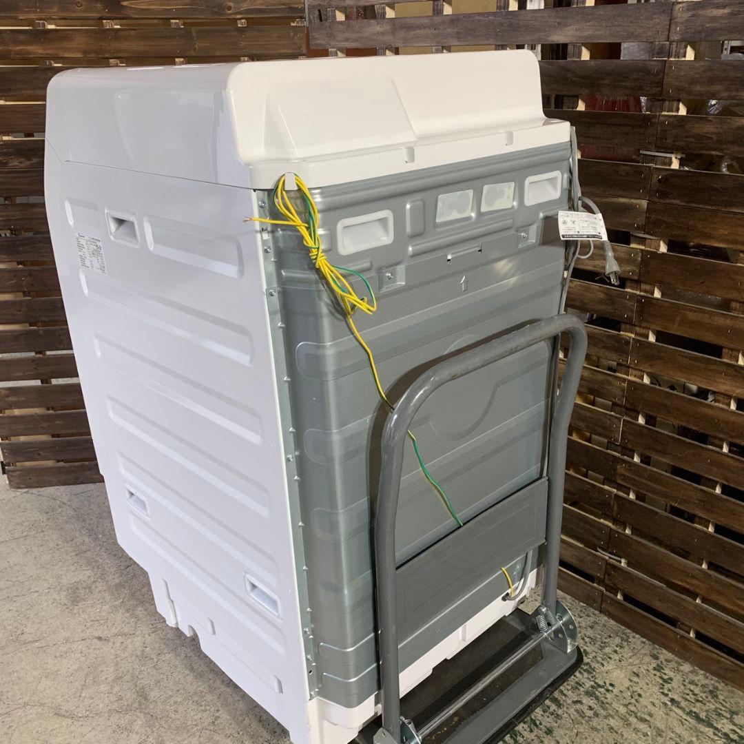 J881 シャープ SHARP 10kg ドラム洗濯機 ※破損箇所有