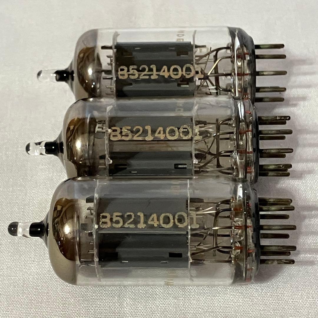 希少 Telefunken ECC83 スムースプレート ダイヤ 同一3本セット