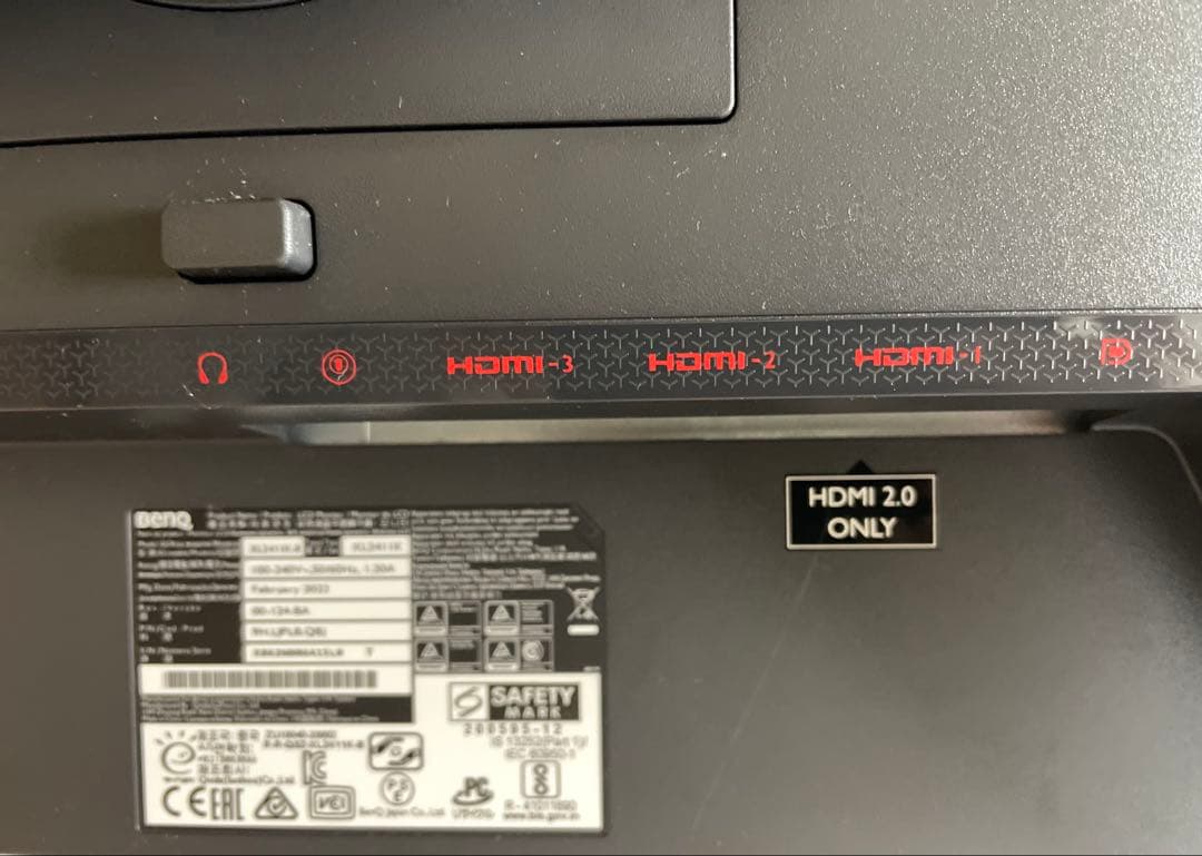 BenQ ZOWIE XL2411K ゲーミングモニター 144Hz 美品‼︎