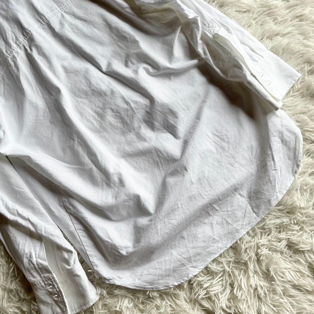 美品✨ セブンテン SVT 刺繍 オックスシャツ オーバーサイズ S ホワイト