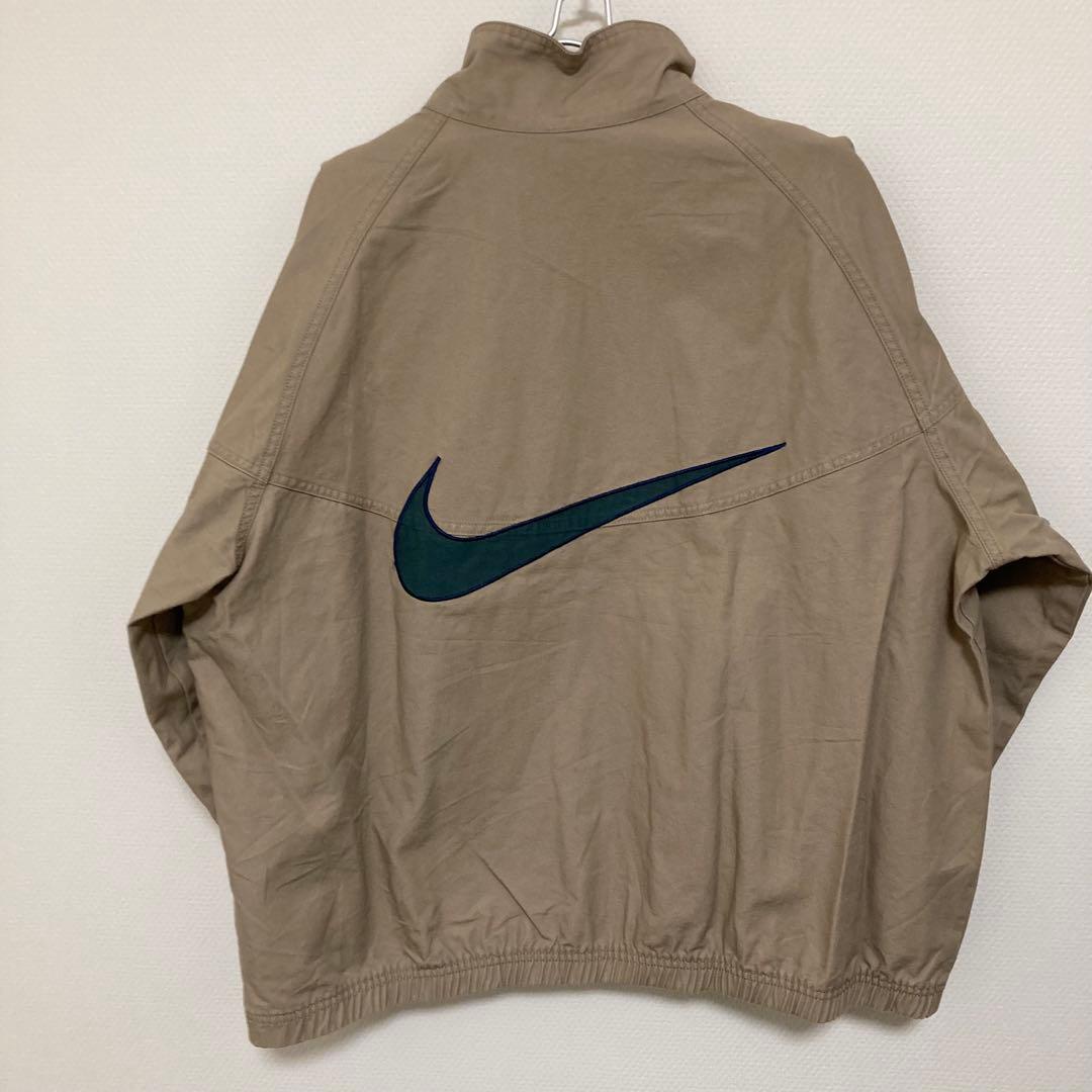 【希少サイズ2XL】ナイキ キャンバスジャケット アノラック ハーフジップ