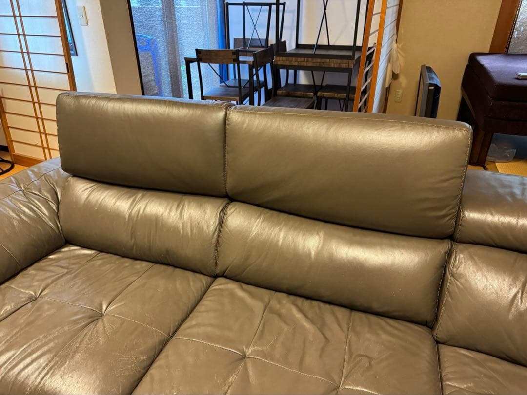 カーブ型ソファ　京都市内であれば直接の受け渡しも相談可