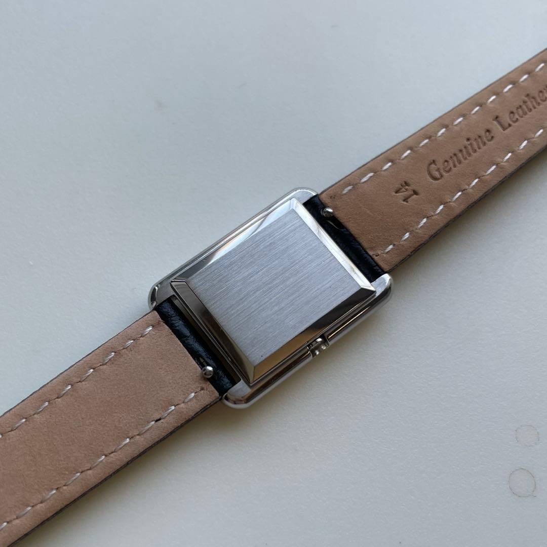 オメガ デビル レクタングル クォーツ式 レディース 革ベルトと電池は交換済み