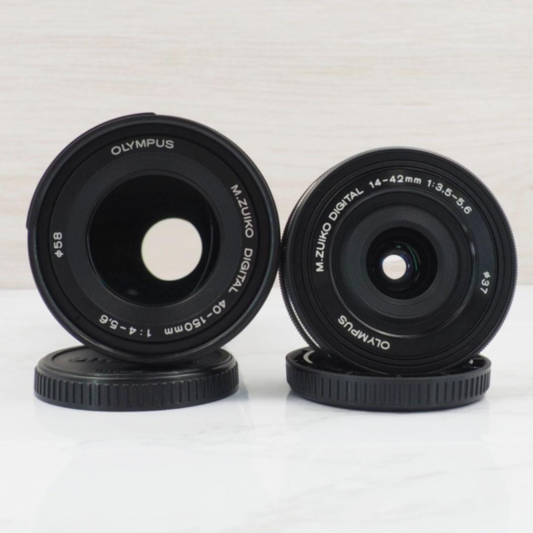 ⭐️OLYMPUS OM-D E-M10 MarkⅢ ダブルレンズ ブラック