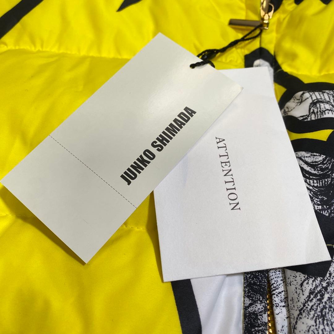 新品♡ジュンコシマダ 20-21AWパリコレモデル 肉厚ダウンジャケット 彫刻