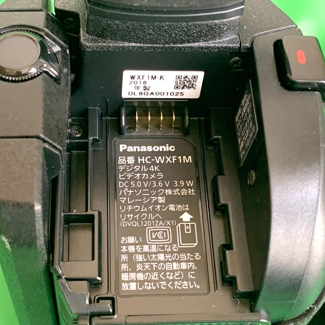 【極美品】パナソニック 4Kビデオカメラ HC-WXF1M