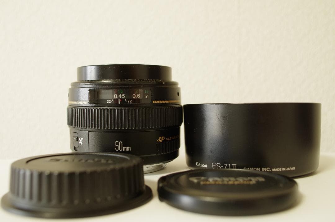 【動作品】EF 50mm f1.4 USM Canon