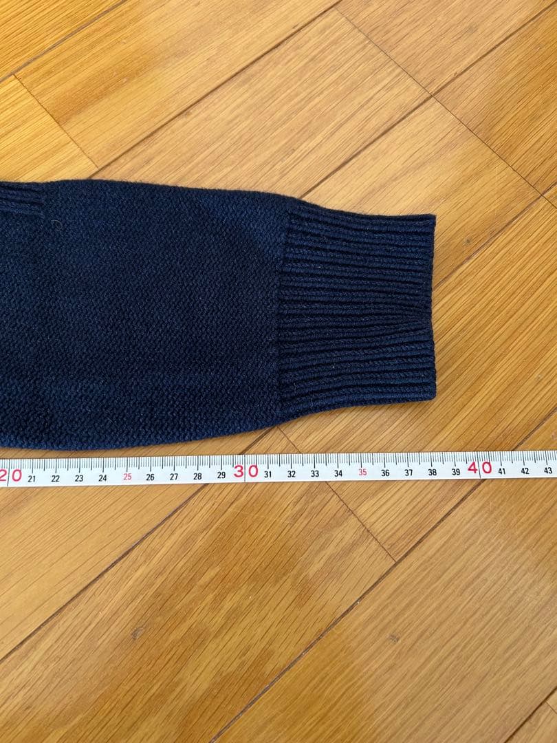 YURI PARK ユリパーク アルティジャーノ ニット 紺