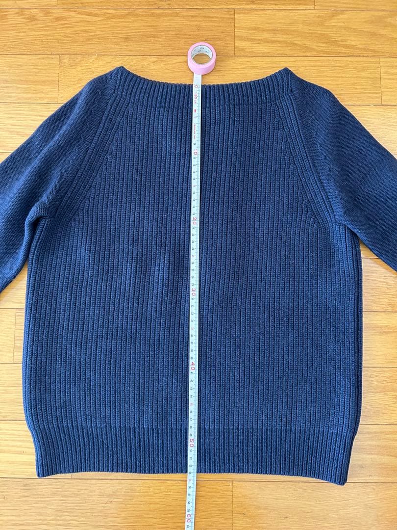 YURI PARK ユリパーク アルティジャーノ ニット 紺