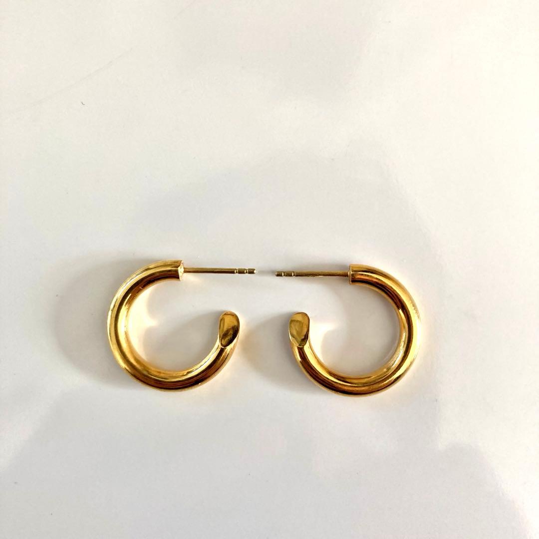 両耳　3.5×21mm シルバー925 18k ピアス 山田涼介