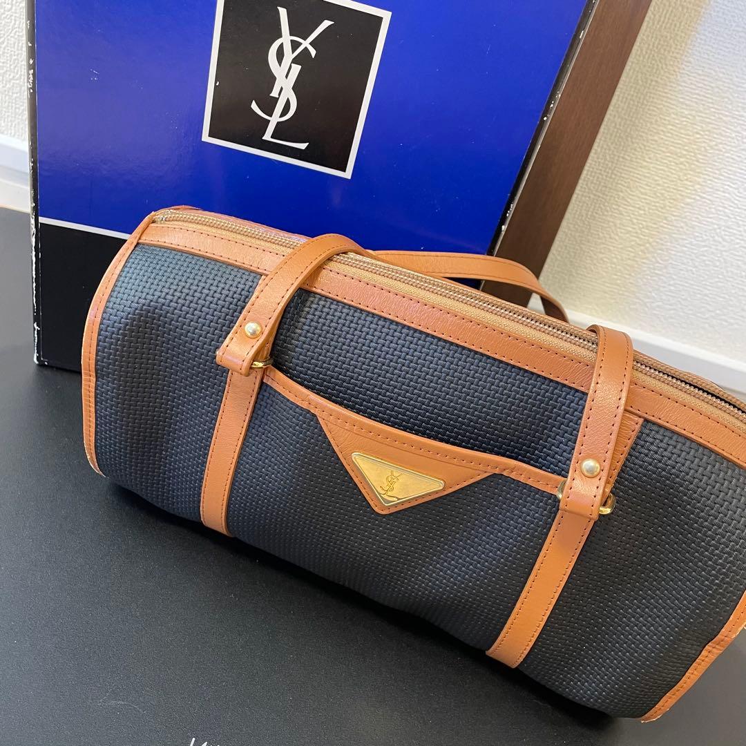 YVES SAINT LAURENT イヴサンローランミニボストン