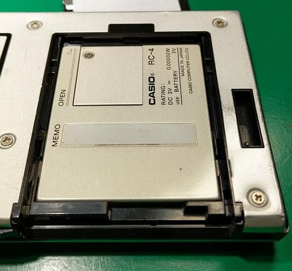 【ジャンク扱い】 CASIO FX-750P ポケットコンピュータ