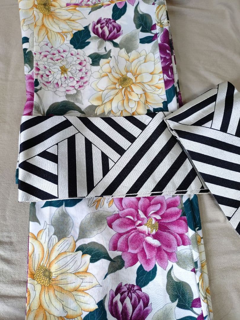 ひーちゃん：撫松庵 　✩.*˚ 浴衣＆作り帯