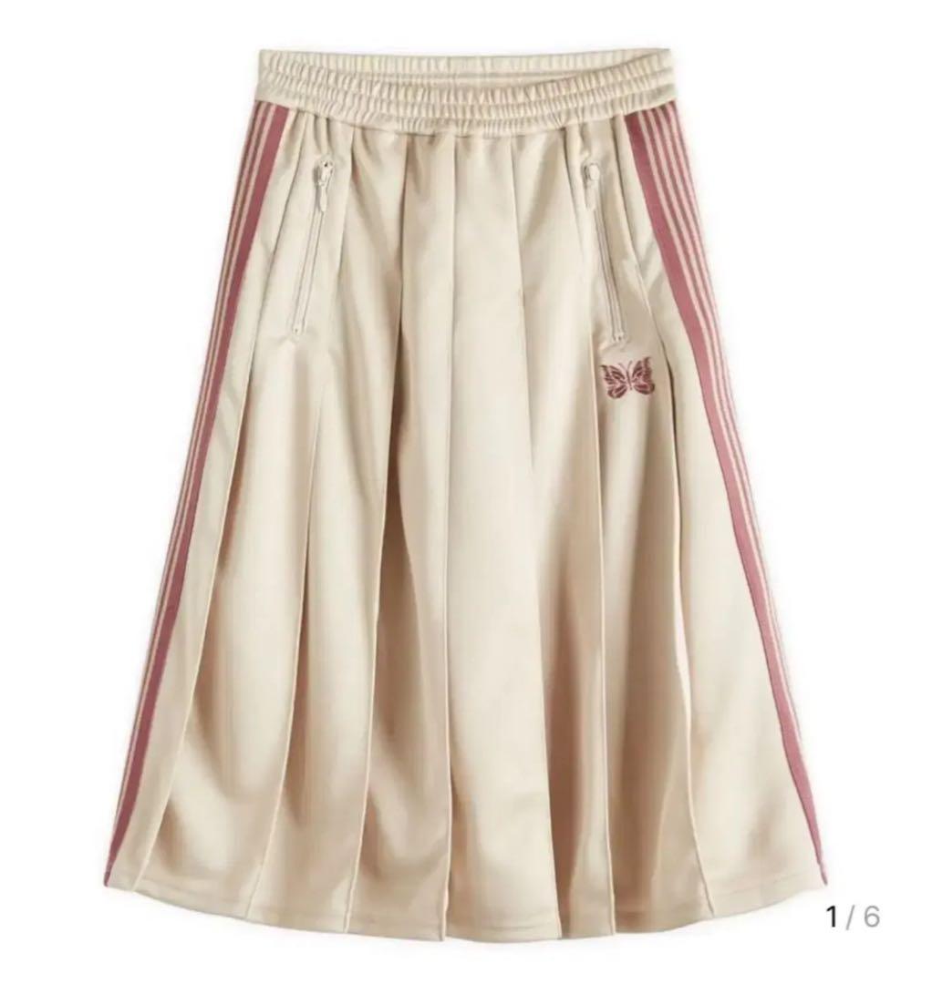 ベージュ プリーツスカート ニードルス　needles NEEDLES