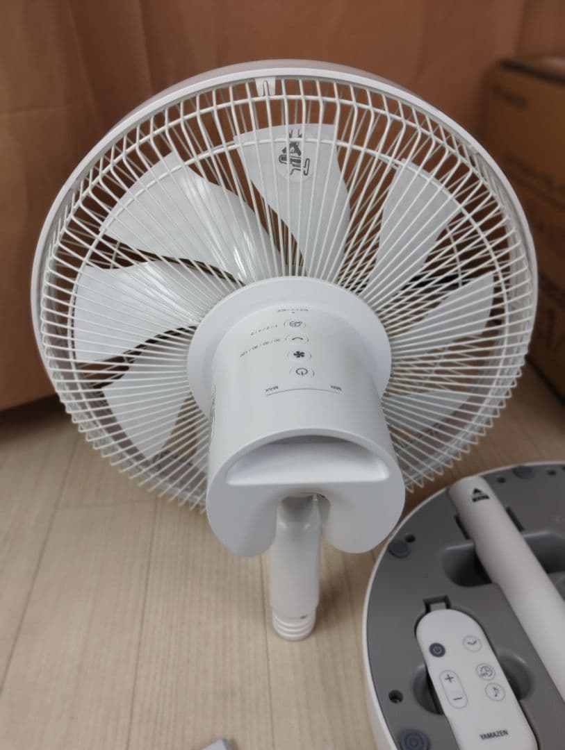 極美品　山善 YHX-FGDリビング扇風機