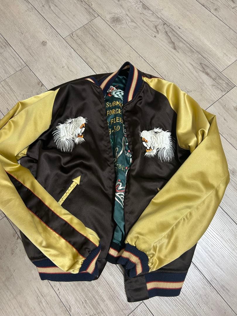 テーラー東洋 スカジャン 白虎 L