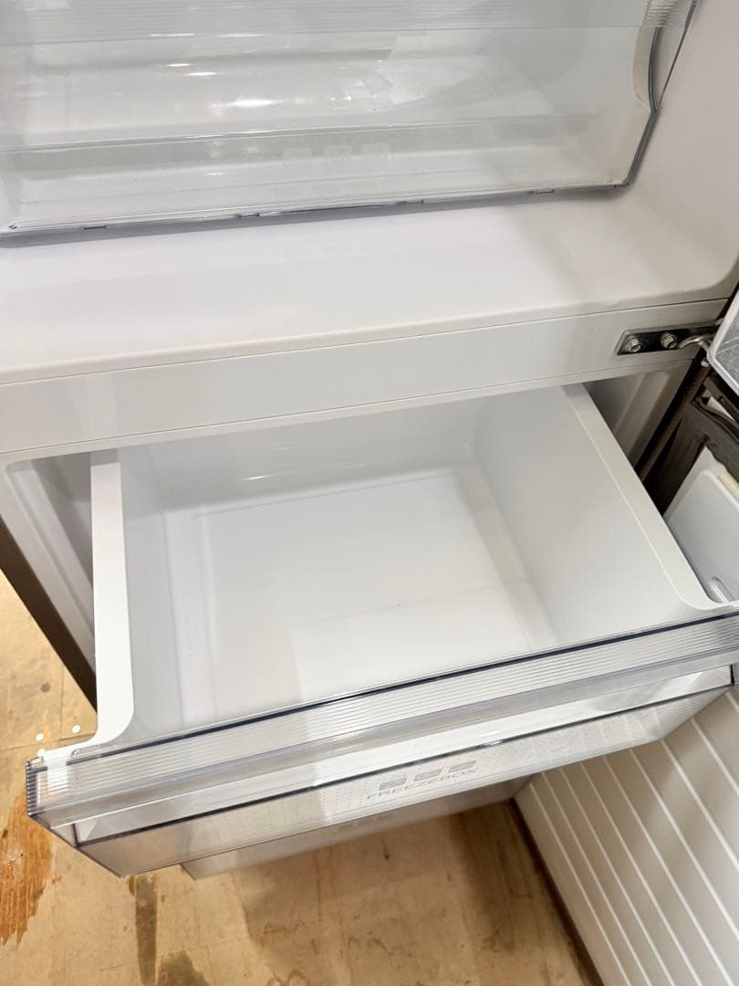 ステンレススチール 冷蔵庫 ボトムフリーザー