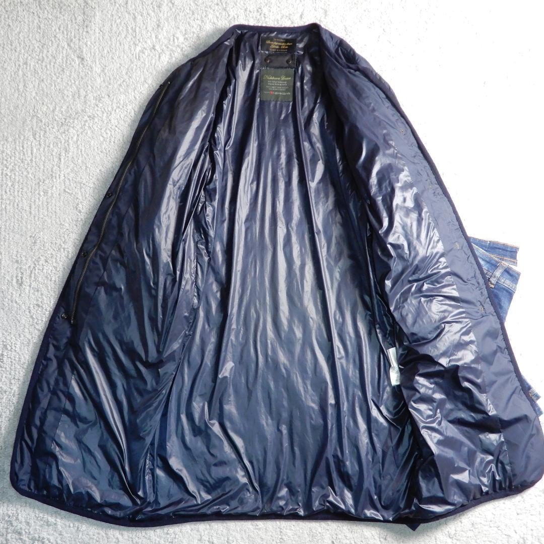 ナノユニバース 西川ダウン キルティングライナー ダッフルコート 36