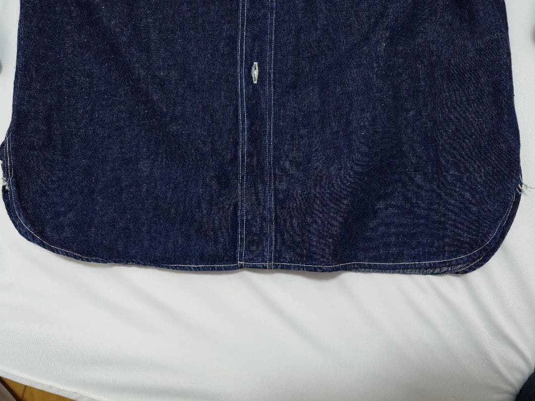 極美品　ウエアハウス ダックディガーデニムシャツ