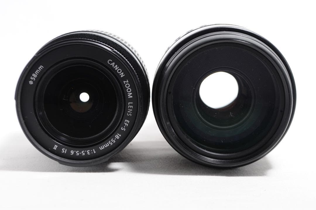 ダブルレンズ❤️Canon kiss X5❤️初心者おすすめ❤️一眼レフカメラ