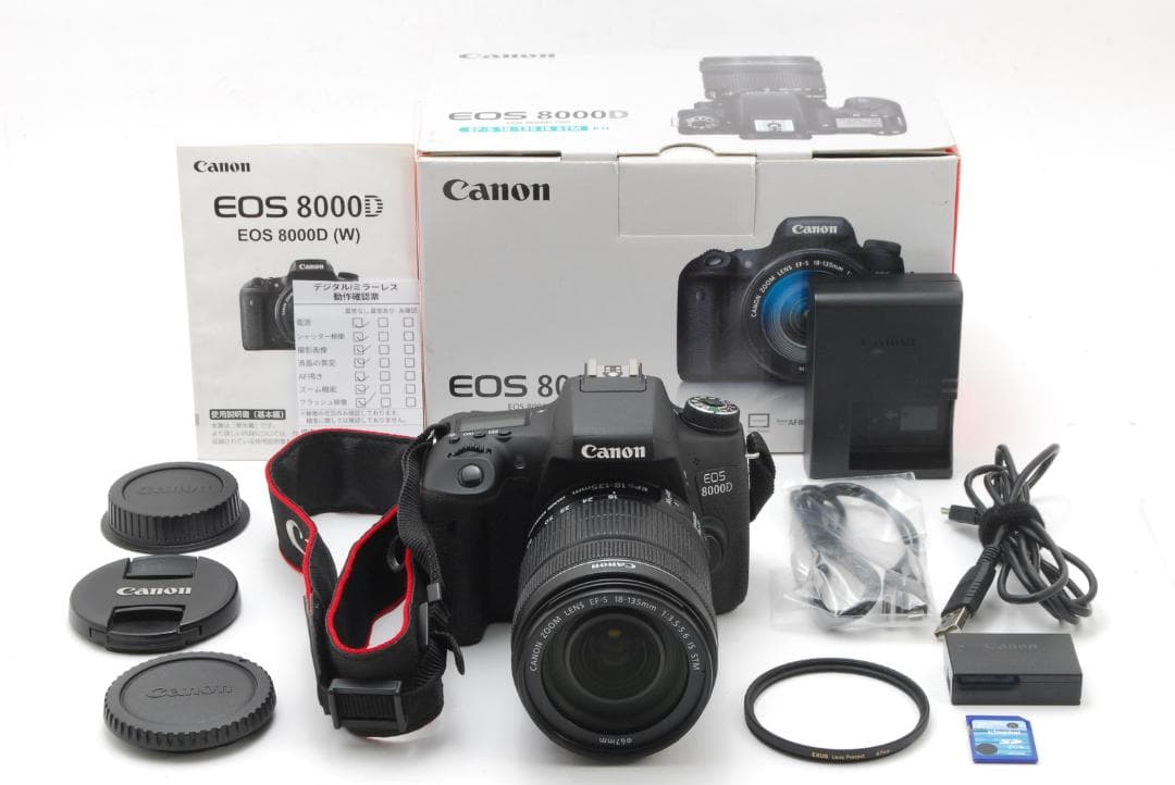 Canon EOS 8000D 18-135mm STMキット SC6489美品