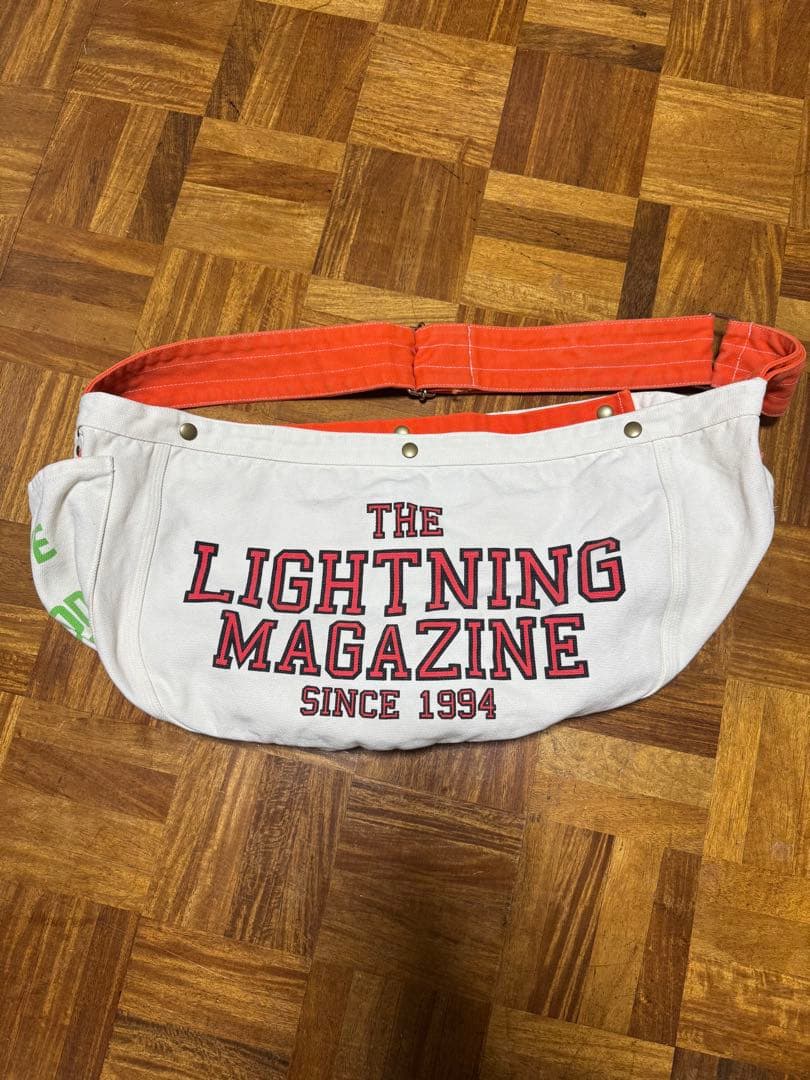 LIGHTNING MAGAZINE ニュースペーパーバッグ