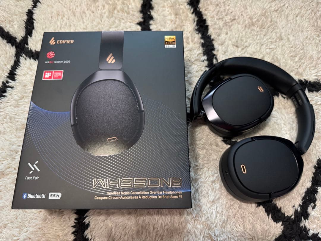 EDIFIER WH950NB ワイヤレスヘッドホン