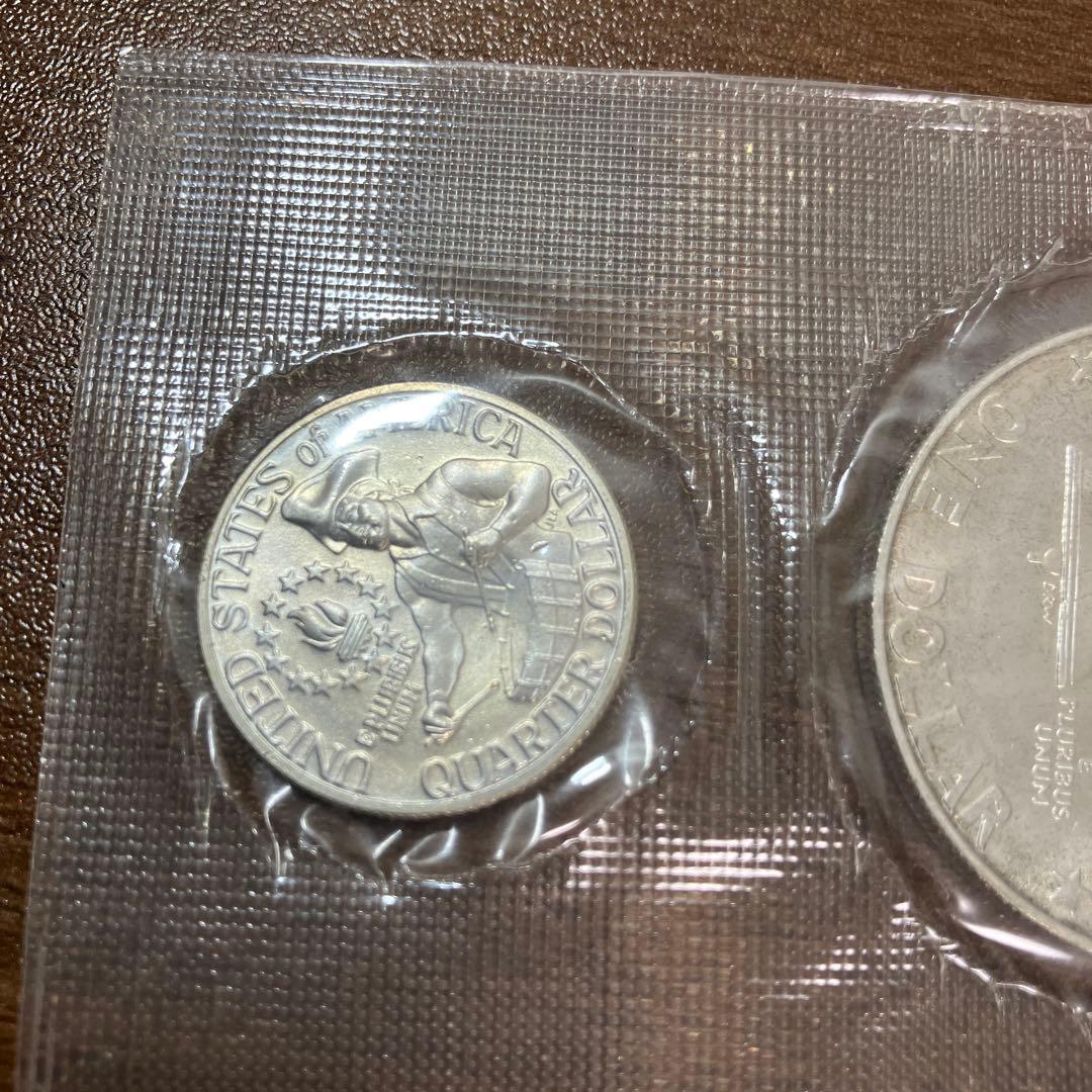 アメリカ　200周年　記念硬貨　銀貨　slv400 貨幣セット　アメリカドル