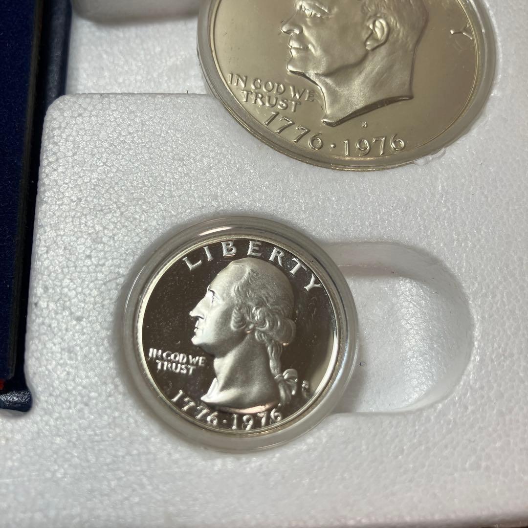アメリカ　200周年　記念硬貨　銀貨　slv400 貨幣セット　アメリカドル