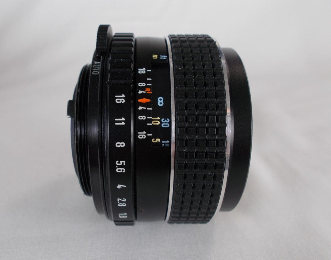 フィルムカメラ 整備済 完動品　Pentax SPF + f/1.8　P235