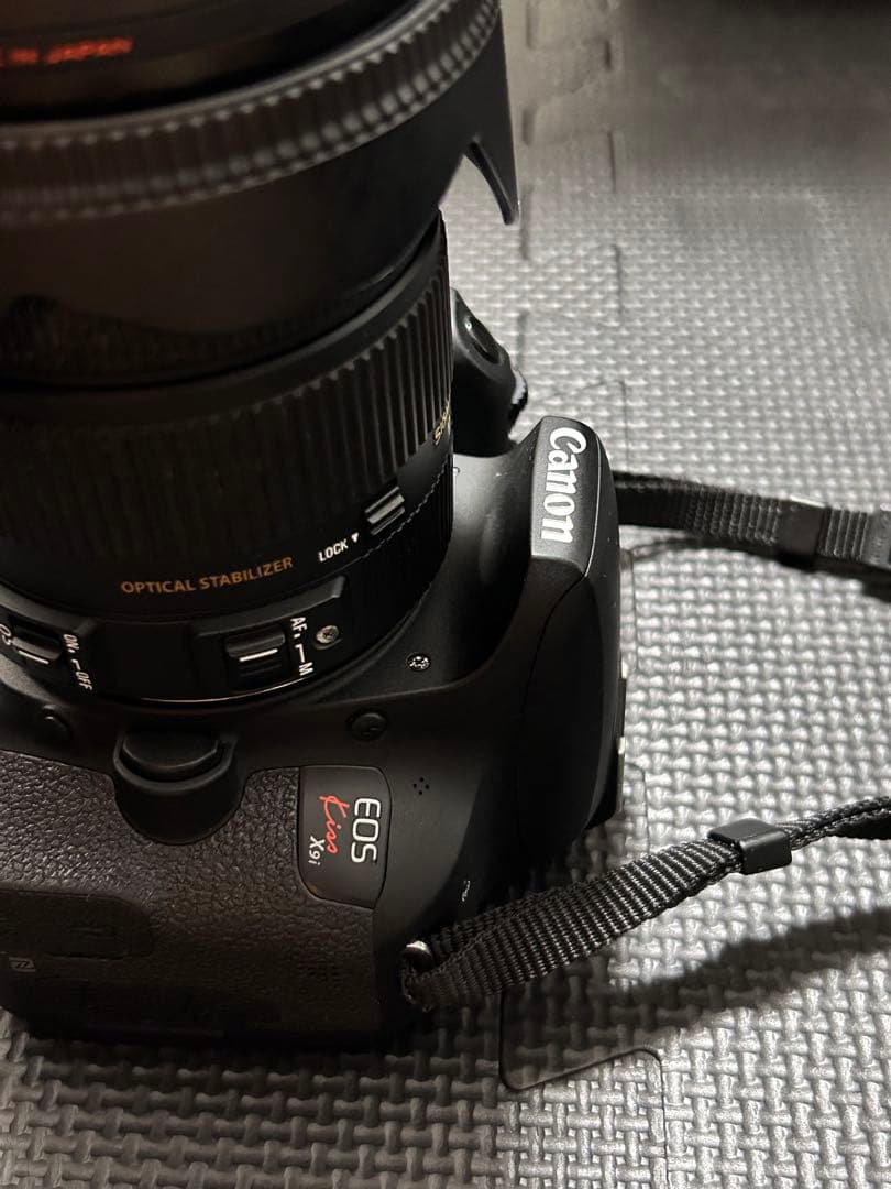 Canon EOS Kiss X9i 予備バッテリー ケース sigmaレンズ