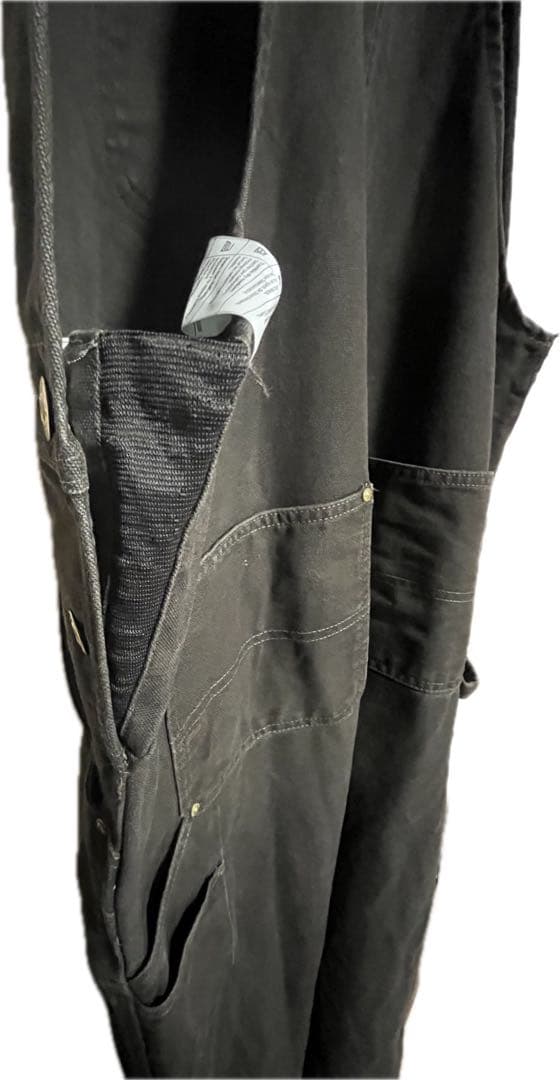 carhartt ダックオーバーオール　38×34 ブラウン WORKWEAR