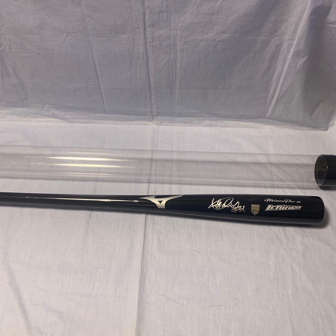 K*0様 イチロー サイン入り ミズノプロ 84.5cm 木製 バットホログラム