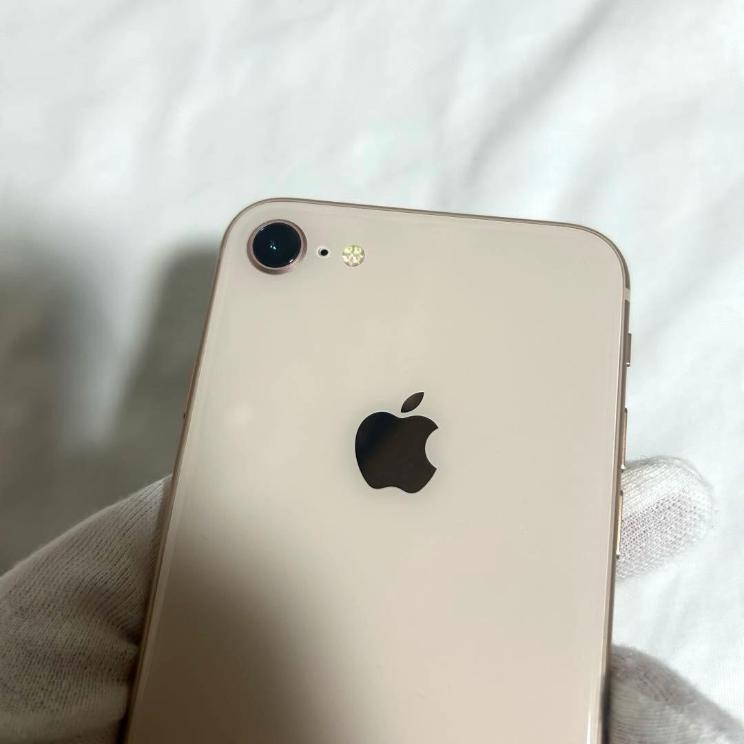 【美品】iPhone 8 ゴールド×ホワイト 64GB SIMフリー　初期化済み