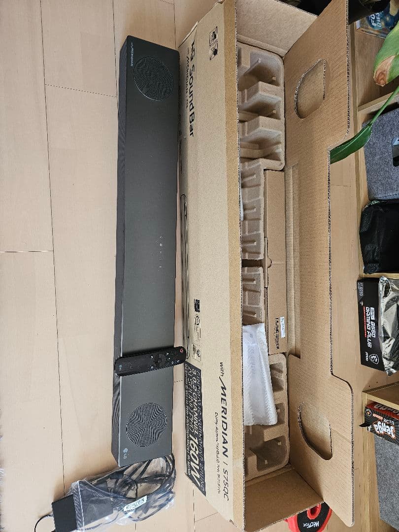 LG S75QC 高性能サウンドバー(3.0.2ch160W)生後3ヶ月