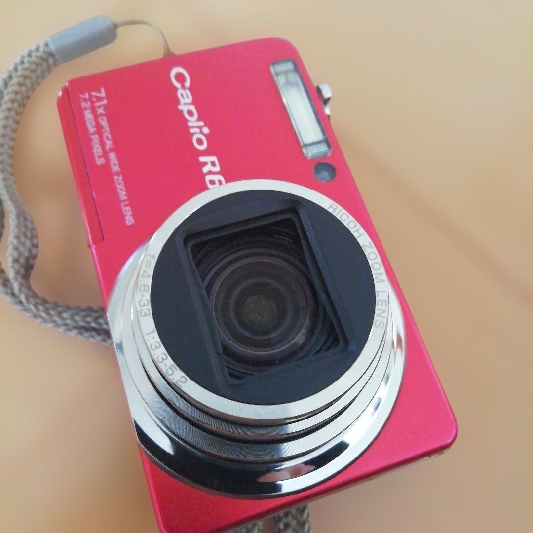 Ricoh Caplio R6 コンパクトデジタルカメラ 赤
