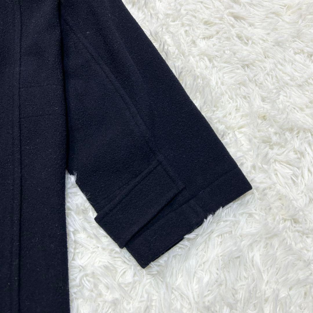 【美品】ラルフローレン ダッフルコート ロング ウール ネイビー 160