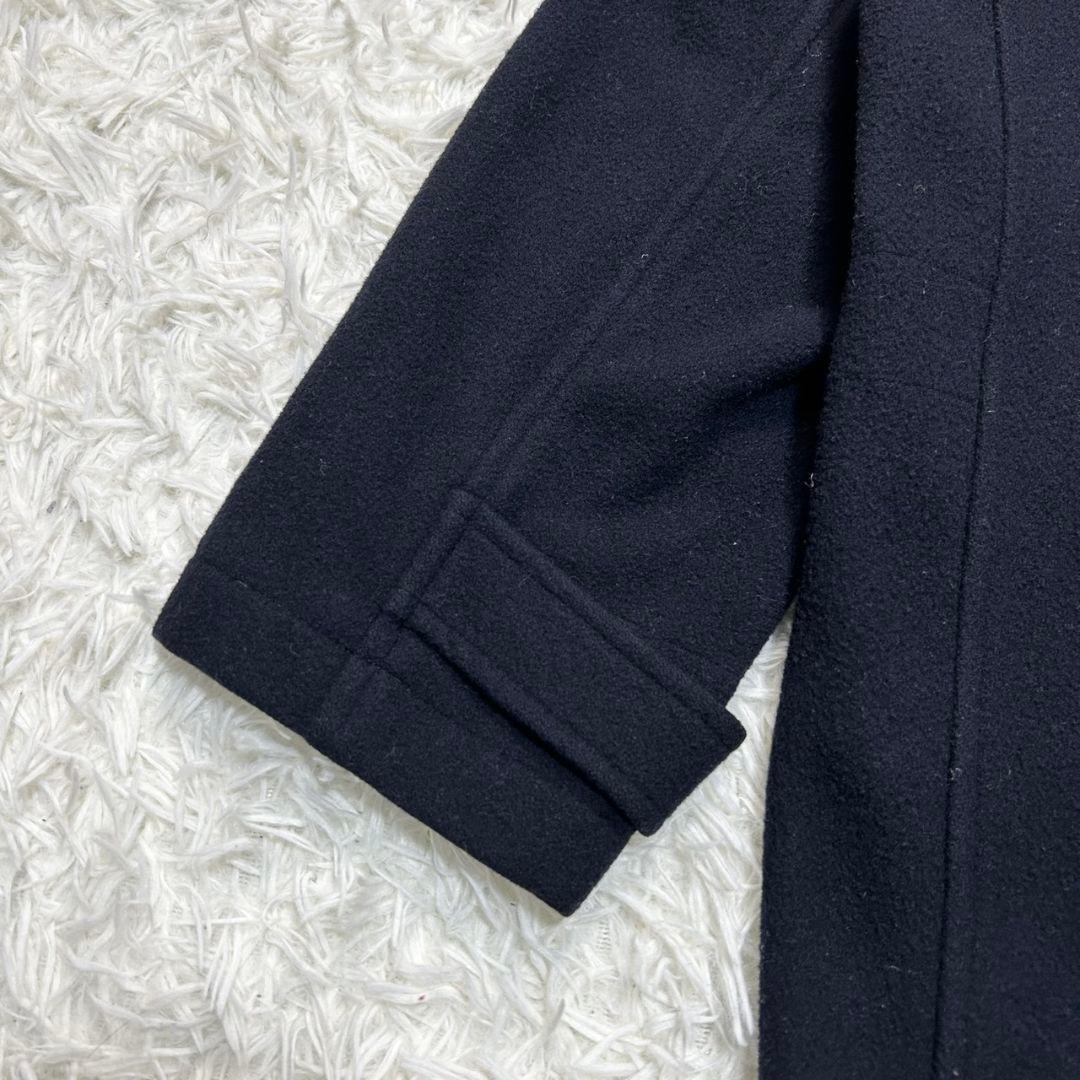 【美品】ラルフローレン ダッフルコート ロング ウール ネイビー 160