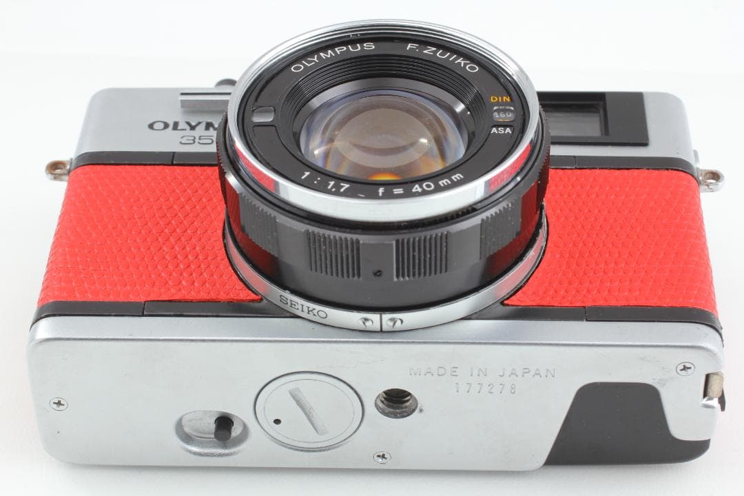 【美品　整備済】レッド オリンパス 35 DC 40mm f1.7 #1180