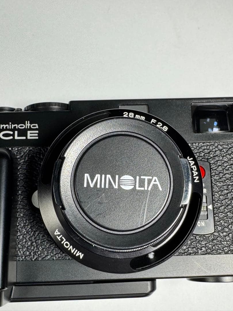 【超希少】MINOLTA CLE (旧ミノルタロゴ) +M-ROKKOR28mm