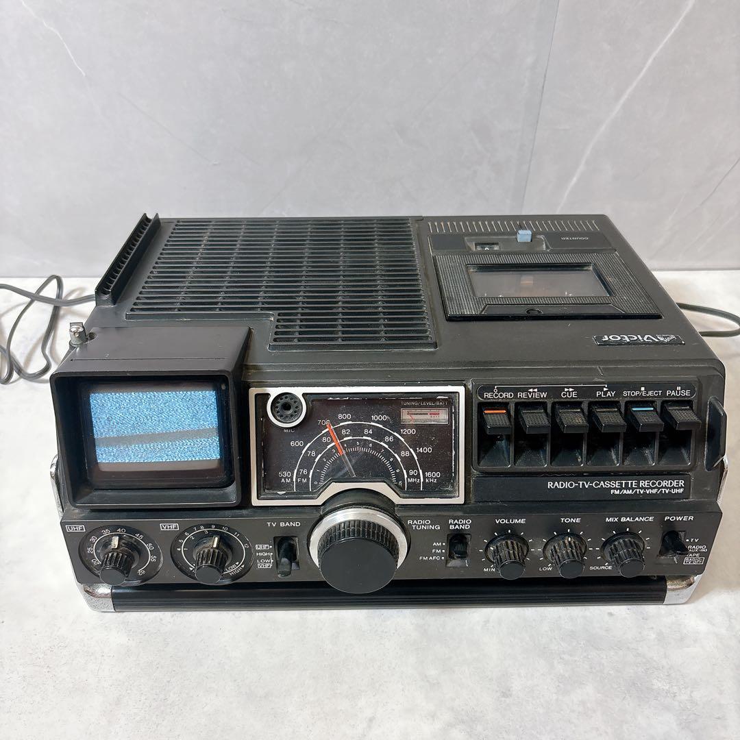 Victor ラジオ・カセットレコーダーM-66