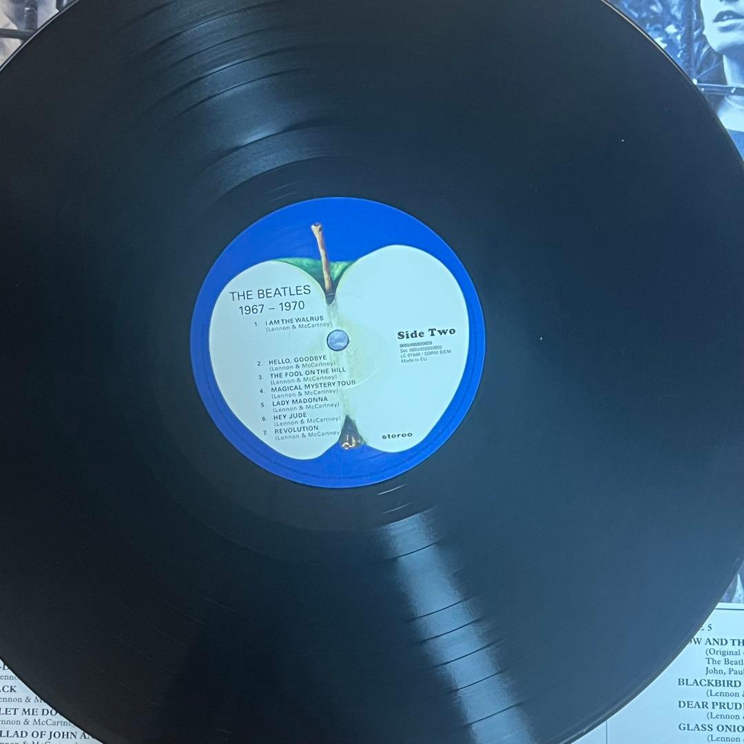 The Beatles 赤盤 青盤 LP レコード 1962-1970 セット
