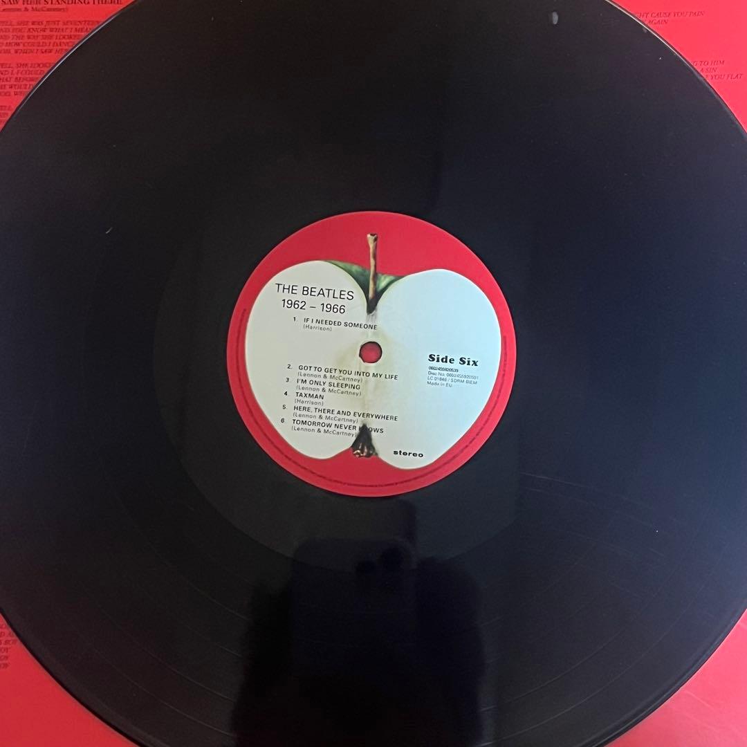 The Beatles 赤盤 青盤 LP レコード 1962-1970 セット
