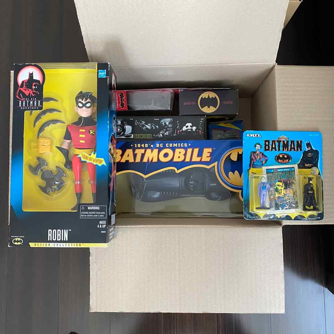 バットマン＆バットモービルコレクション詰め合わせ7点セット batman