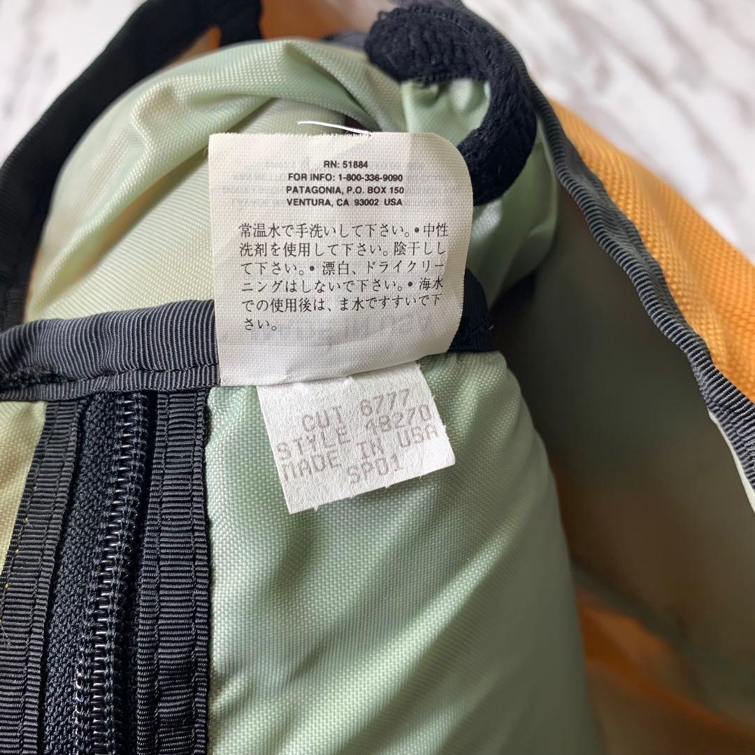 美品 USA製 patagonia ハーフマス メッセンジャーバッグ sp01